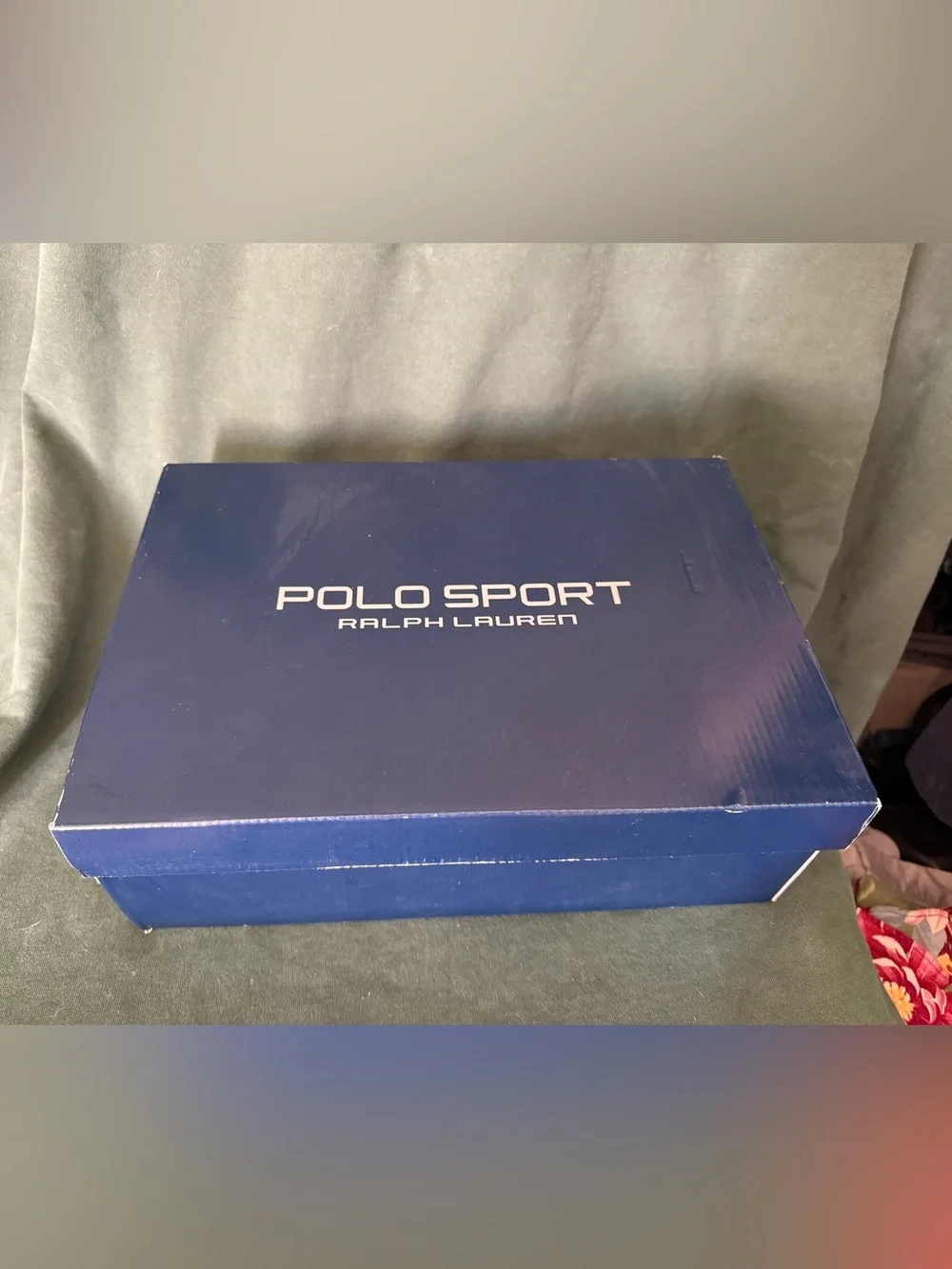 Polo Sport by Ralph Lauren Gray and White Men's Sneakers